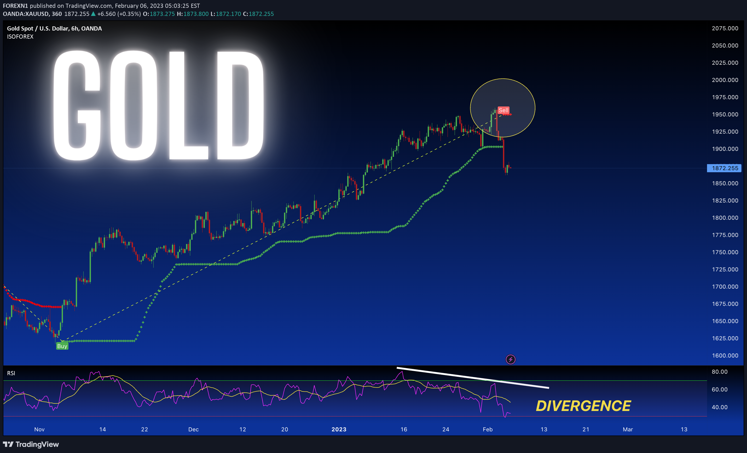 OANDA:XAUUSD Idea Chart Image by FOREXN1