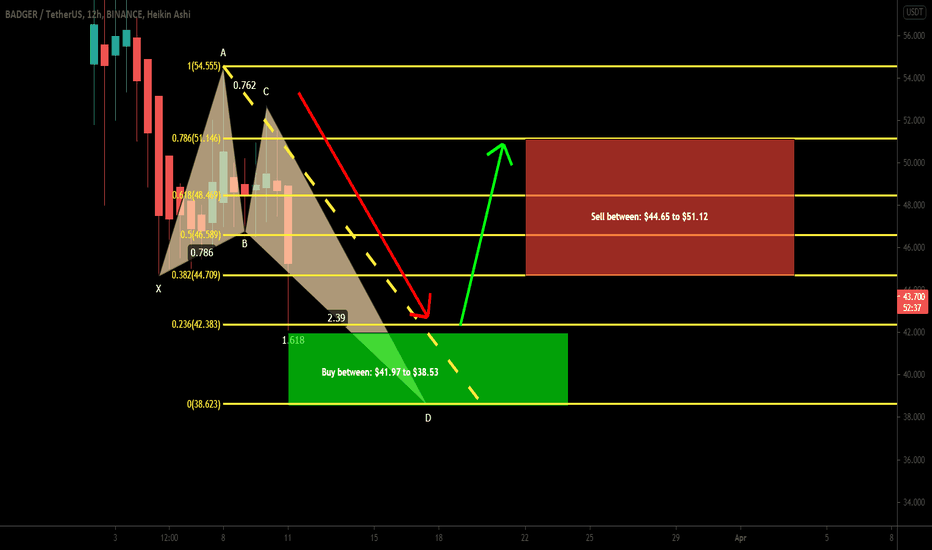 Badger DAO almost formed Butterfly for upto 32.5% bullish move