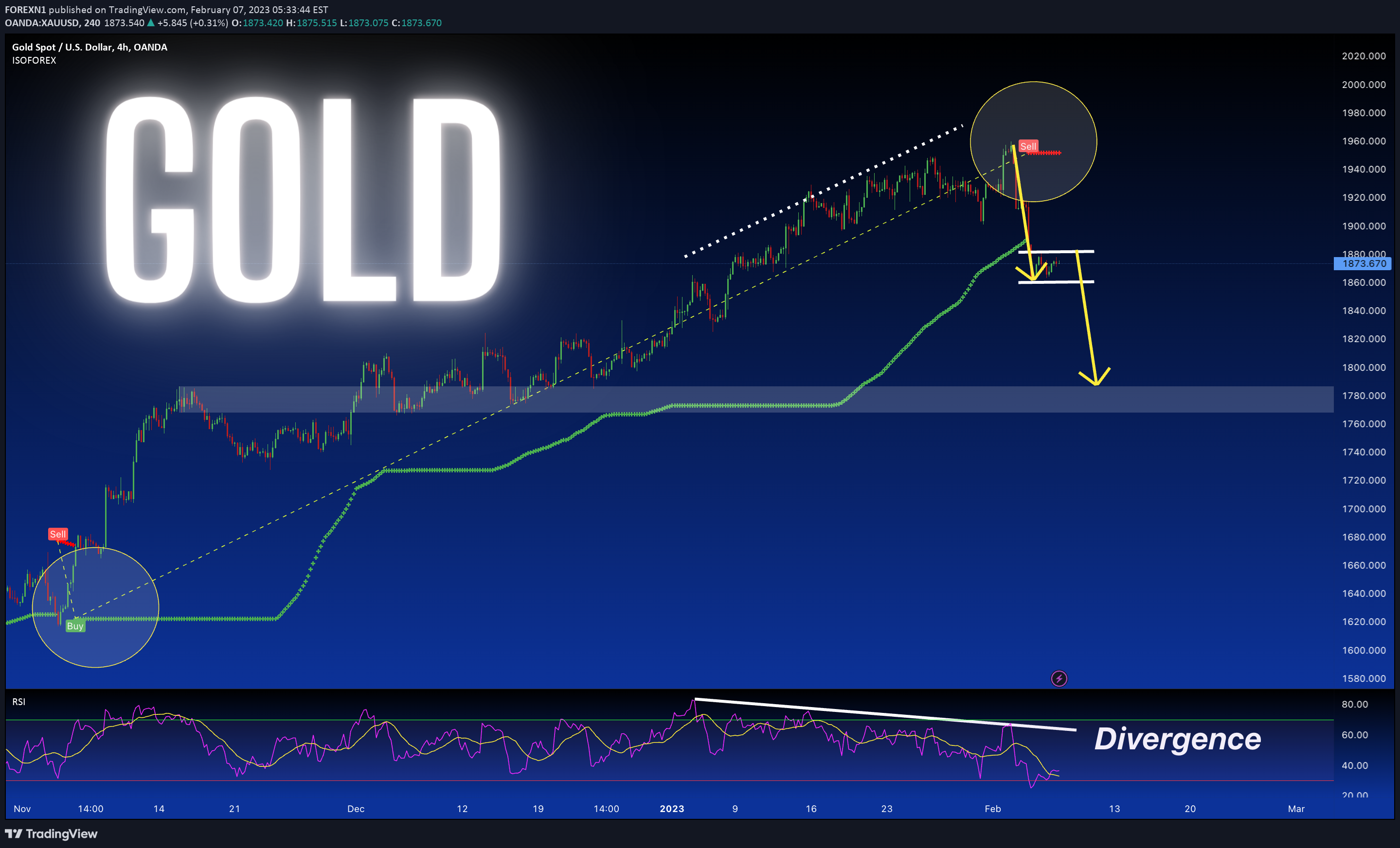 OANDA:XAUUSD Idea Chart Image by FOREXN1