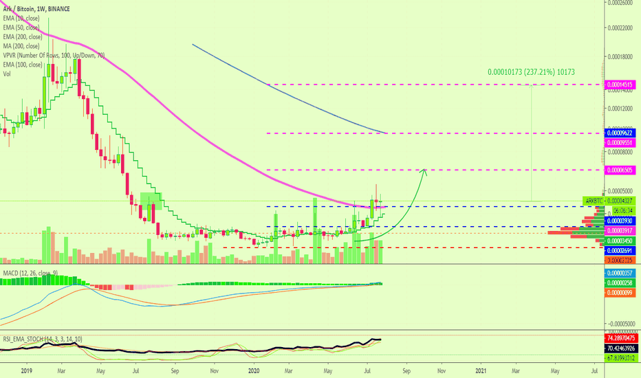 Ark Recovers Nicely | Long-Term Targets Mapped (230%+)