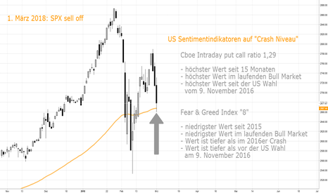 US Sentiment-Indikatoren auf "Crash Niveau"