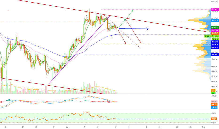 Bitcoin Bearish Short-Term (Aims at $11,000 or Lower) + Altcoins