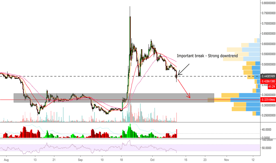 Ripple - XRP/USDT (BITTREX) - Important break down