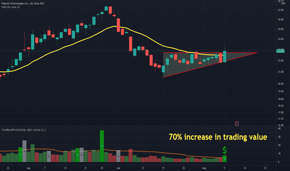 What are the bullish evidence in Palantir chart???