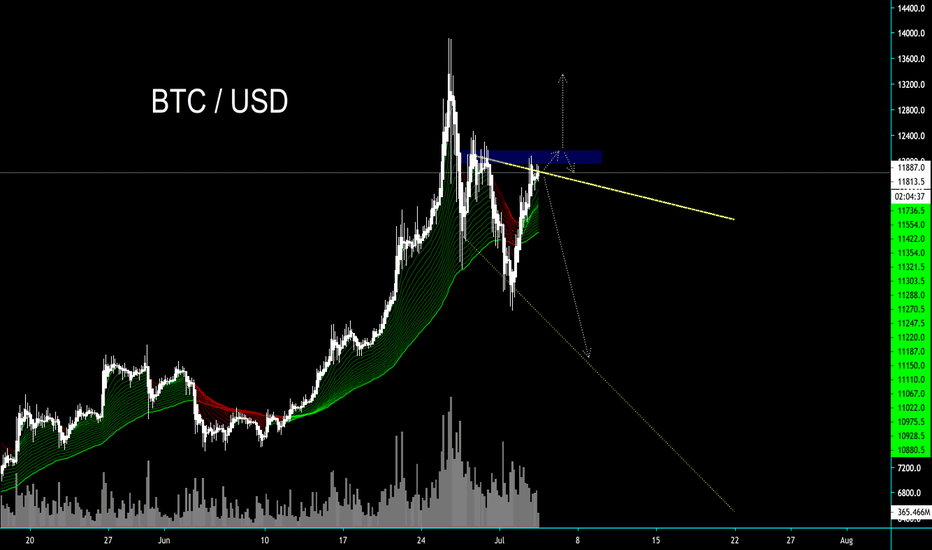 BTC - DEALING WITH POSSIBLE DESCENDING WIDENING WEDGE - CM101