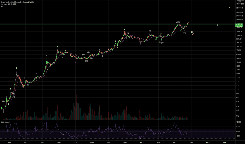 Bitcoin Elliot Wave Theory