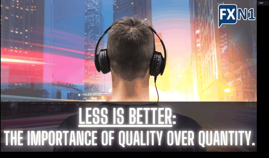 Less is Better: The Importance of Quality Over Quantity.
