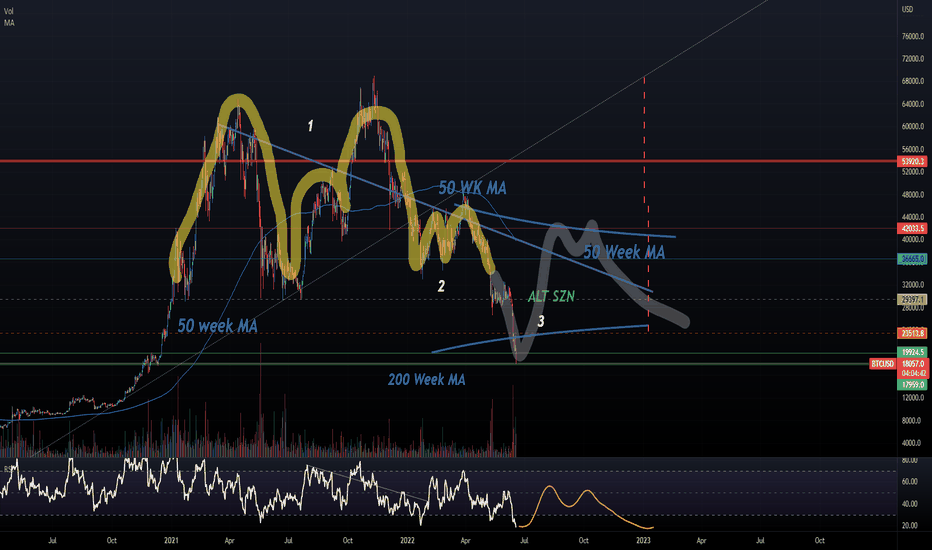 BTC - Bottom of current Dip - LONG