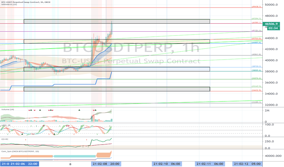 OKEX BTCUSDTPERP (Short Term Strategy) - February 9