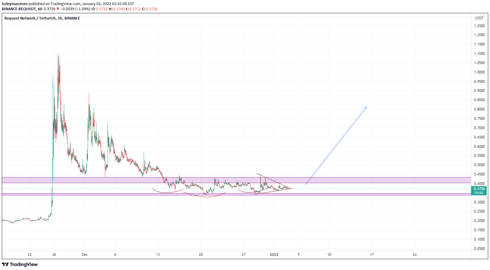 BINANCE:REQUSDT Idea Chart Image by Suleymanenes