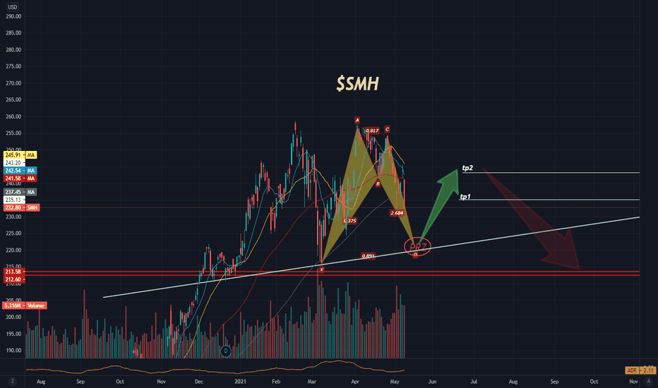 $SMH Relief bounce Bat Pattern 