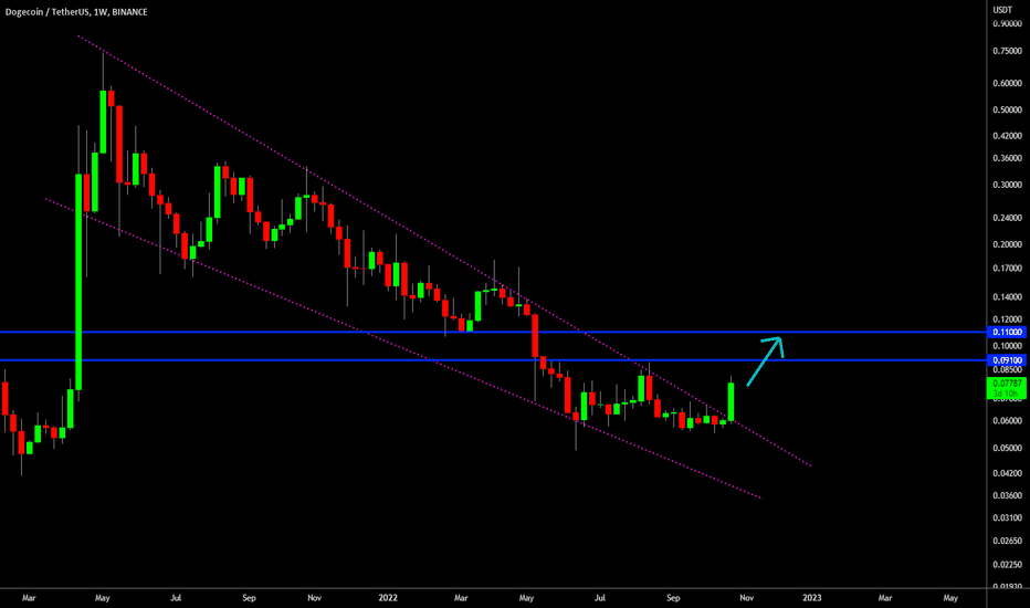 🔥 DOGE Bullish Wedge Break Out On Twitter Hopes