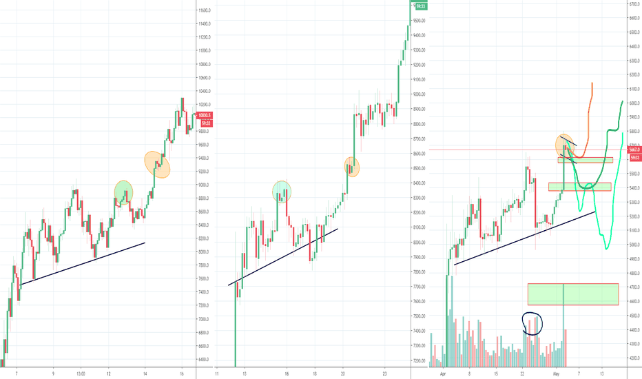 Bitcoin extra update, Comparing previous Rallies