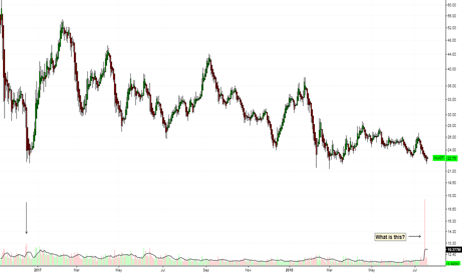 NUGT Daily Volume