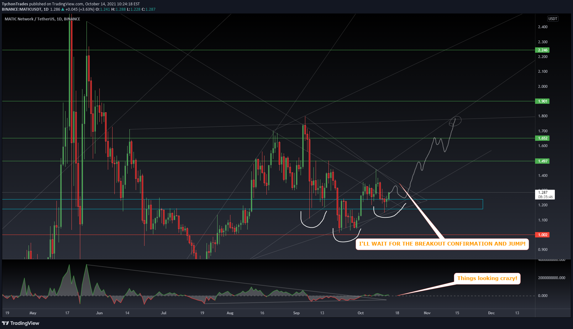 BINANCE:MATICUSDT Idea Chart Image by TychonTrades