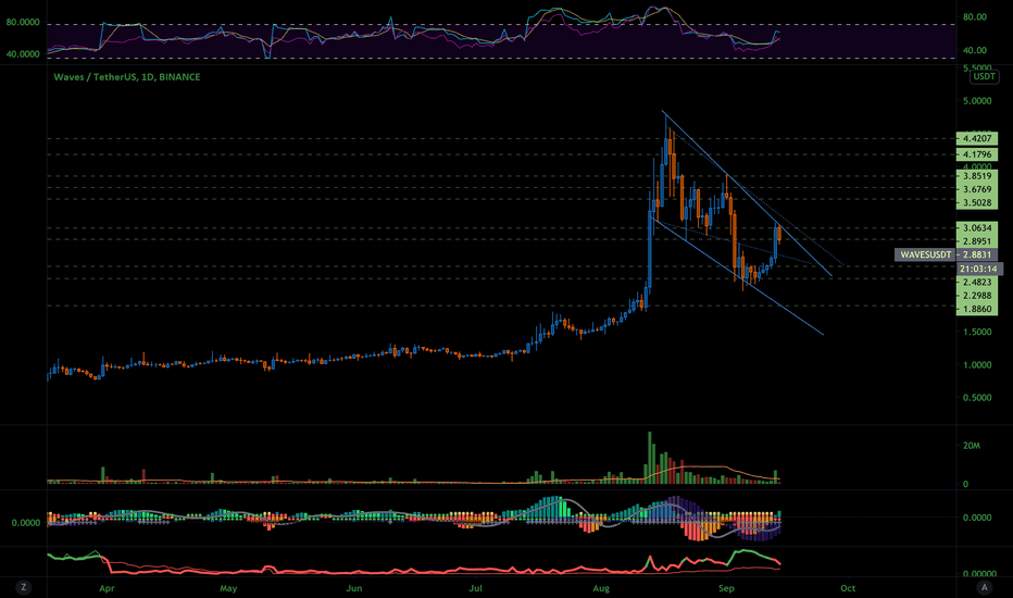 WAVES Forming Flag