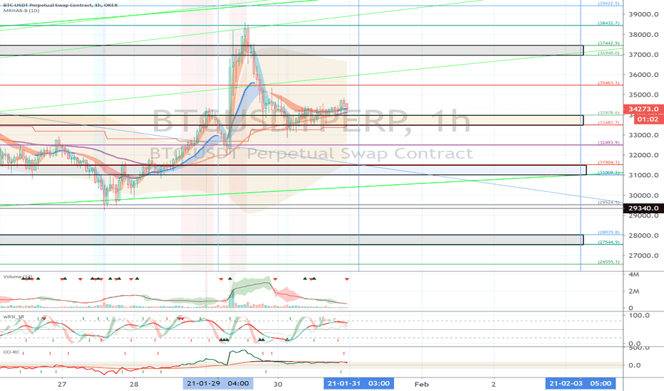 OKEX BTCUSDTPERP (Short Term Strategy) - January 31