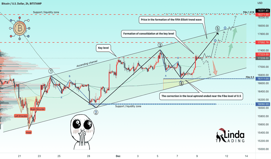 RLinda ! BTCUSD-> Did the bears put on the bull skin again? 