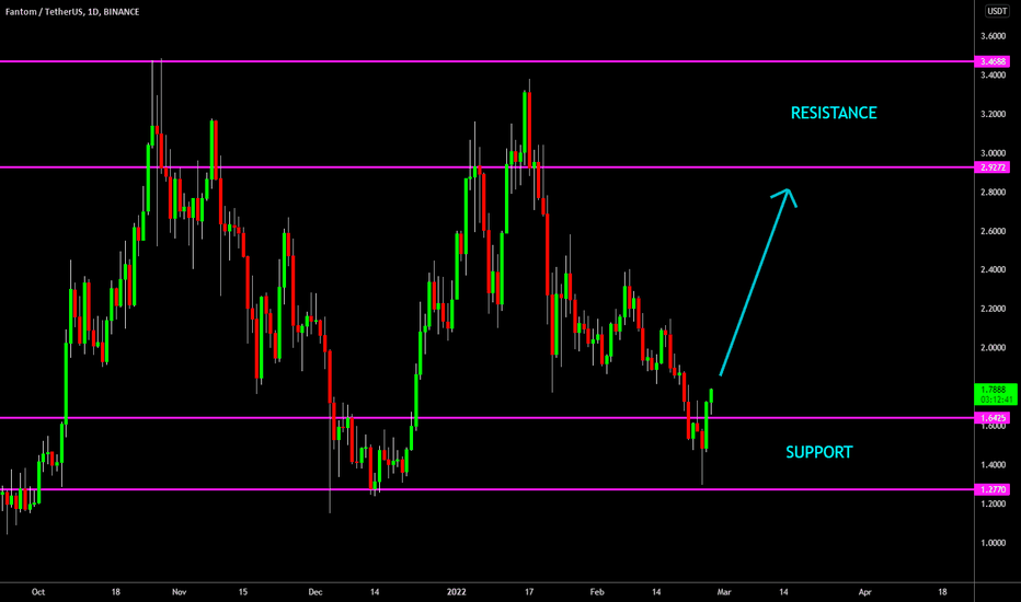 🔥 FTM Bounce From Support: Update