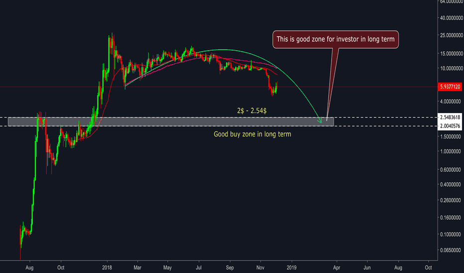 Binance Coin ( BNB/USD ) - Long term invest with good buy zone