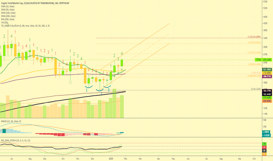 TOTAL Cryptocurrency Market Capitalization | Extremely Bullish