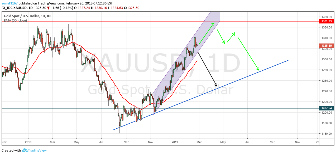 FX_IDC:XAUUSD Idea Chart Image by FX618Analysis