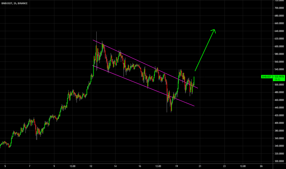 🔥 BNB Bull-Flag Break Out