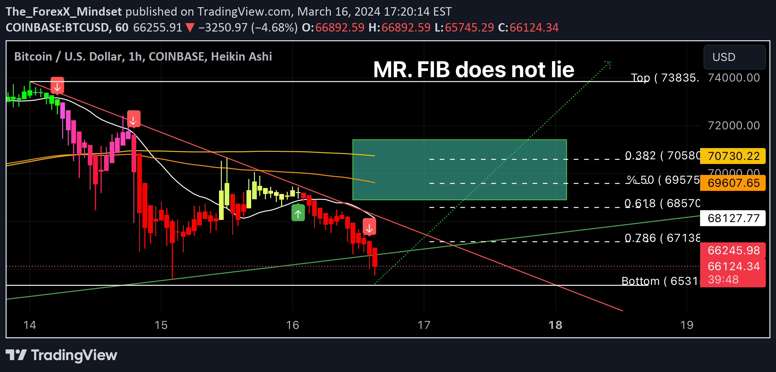 COINBASE:BTCUSD Idea Chart Image by The_ForexX_Mindset