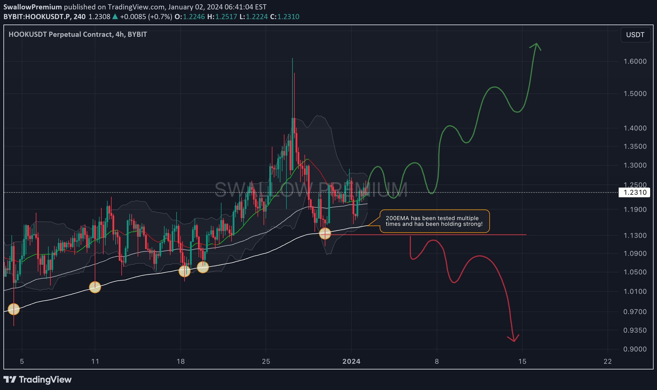 BYBIT:HOOKUSDT.P Idea Chart Image by SwallowAcademy
