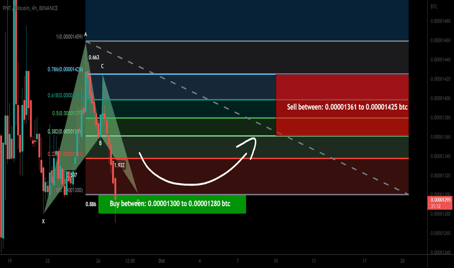 pNetwork (PNT) formed bullish BAT for upto 11% move