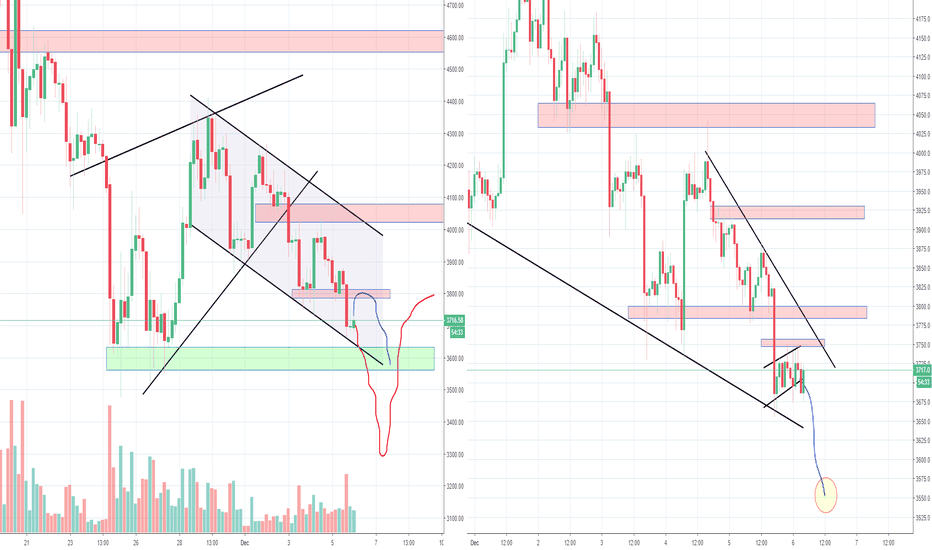 Bitcoin and The Failed IH&S, Higher Low or New Low, Part 3
