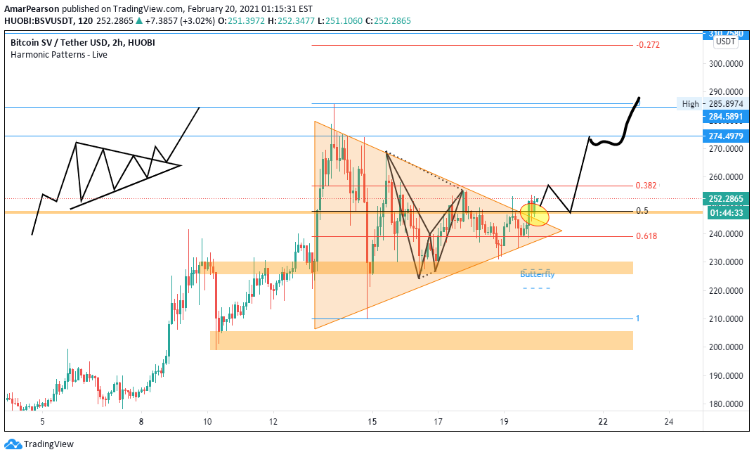 HUOBI:BSVUSDT Idea Chart Image by N0ST0PL0SS