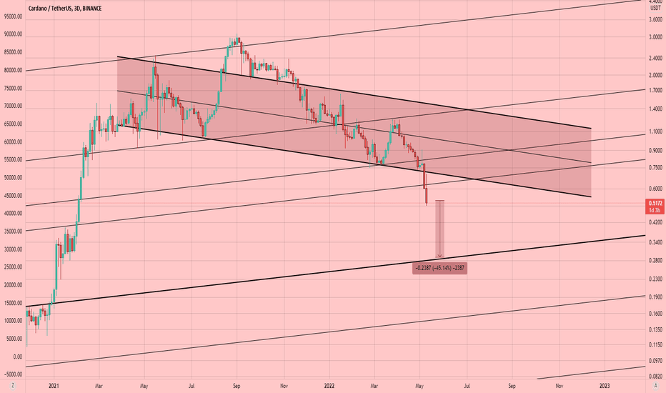 Cardano (ADA): Free Falling With No Support In Sight 