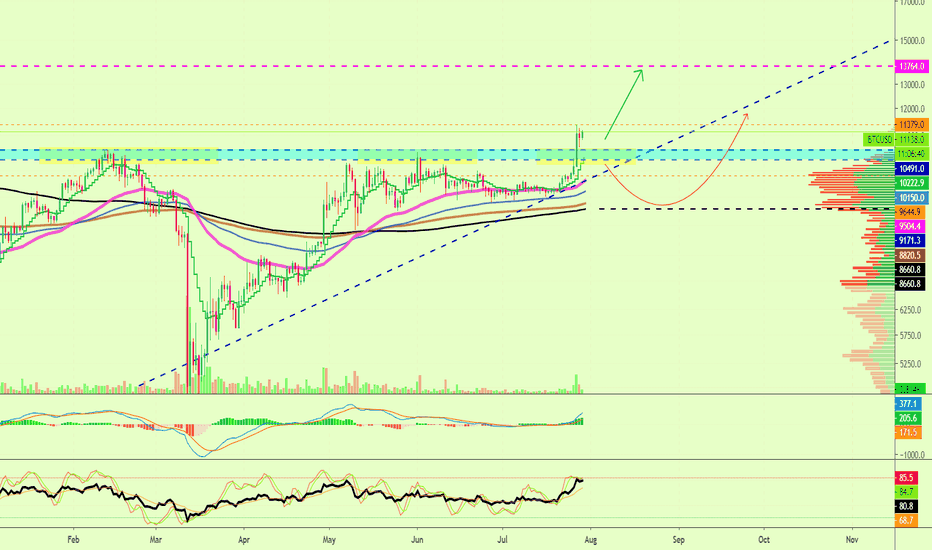 Bitcoin Continues Strong | Bull Aims At $13,500 or Higher