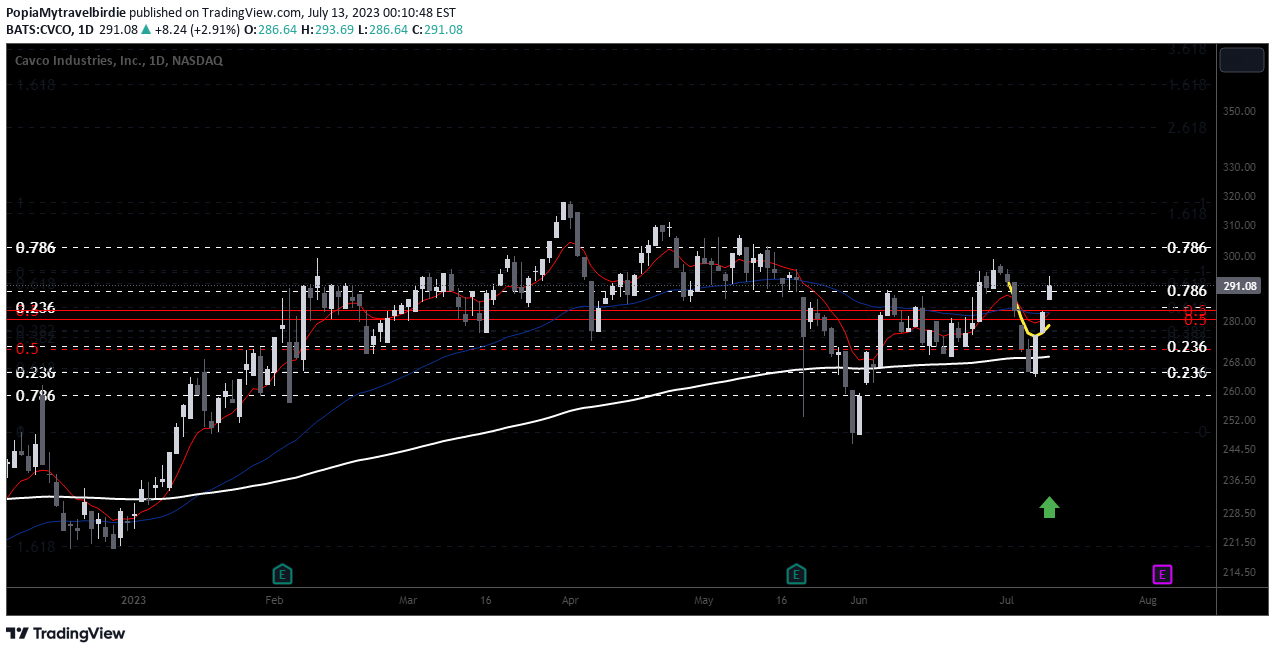 NASDAQ:CVCO Idea Chart Image by PopiaMytravelbirdie