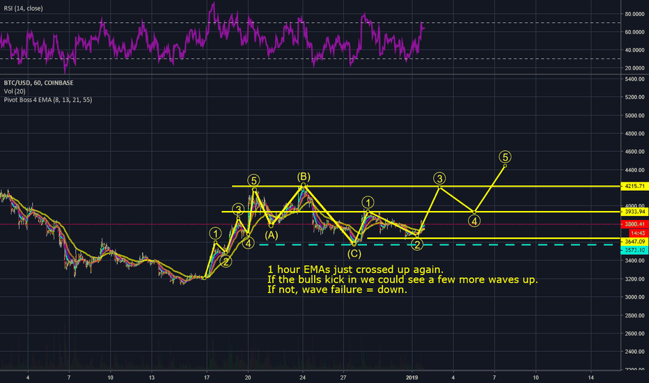 BTC Next Wave Up or Failure and Down