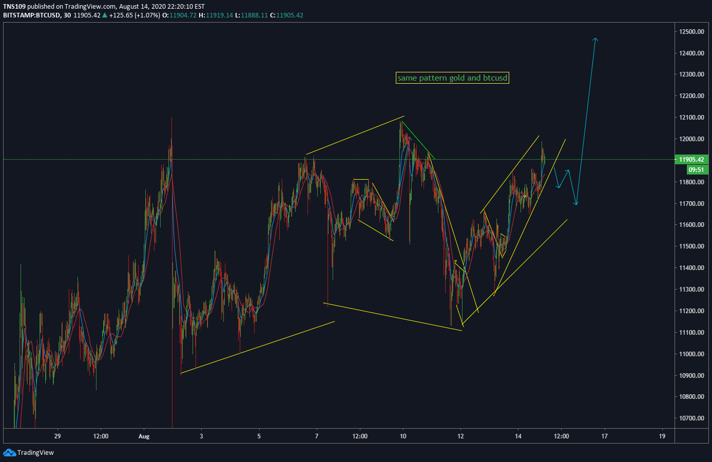 BITSTAMP:BTCUSD Idea Chart Image by TNS109