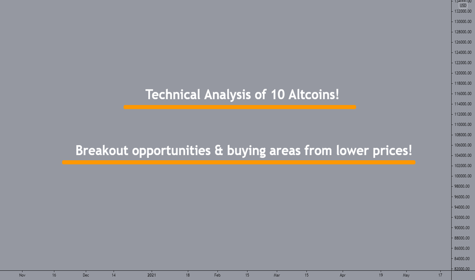 Technical Analysis of TOP10 Mentioned Altcoins!