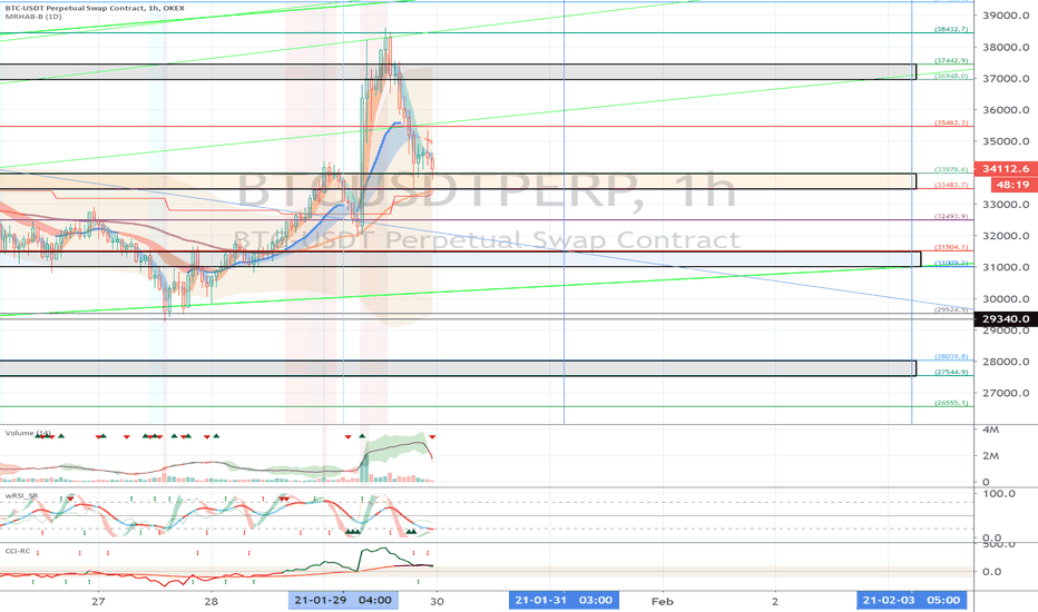 OKEX BTCUSDTPERP (Short Term Strategy) - January 30