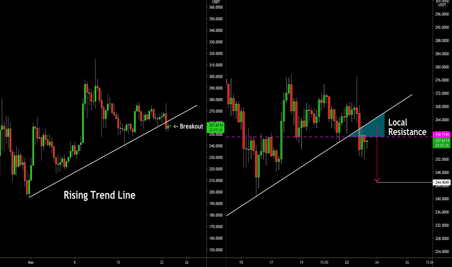 Binance Coin (BNBUSD): Looks Bearish! Here is Why: