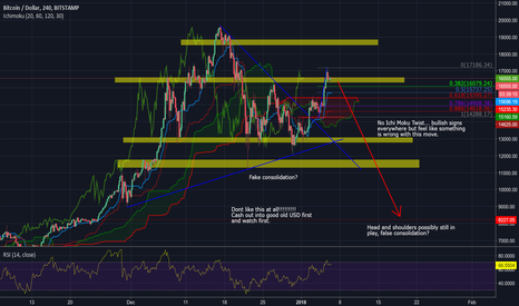 BTCUSD - Something smells fishy, something smells wrong.