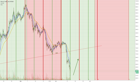 BTCUSD Bitcoin - A look at shorter term cycles.