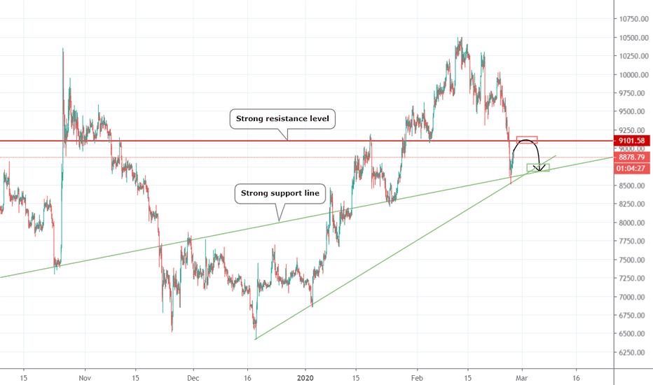 BTCUSD hit strong support 