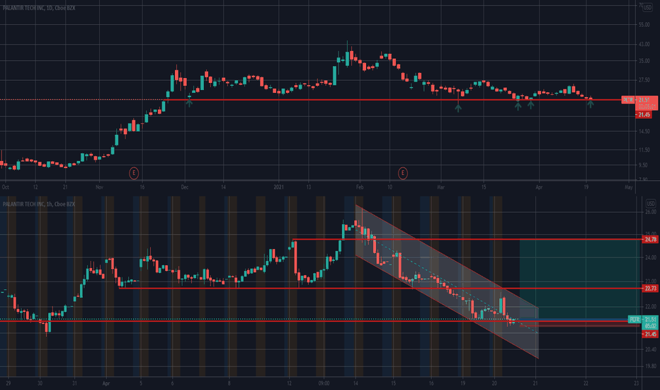 Most important Price Level in PLTR chart