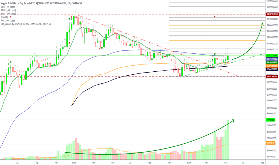 Cryptocurrency Market Massive Bullishness (Highest Volume Ever!)