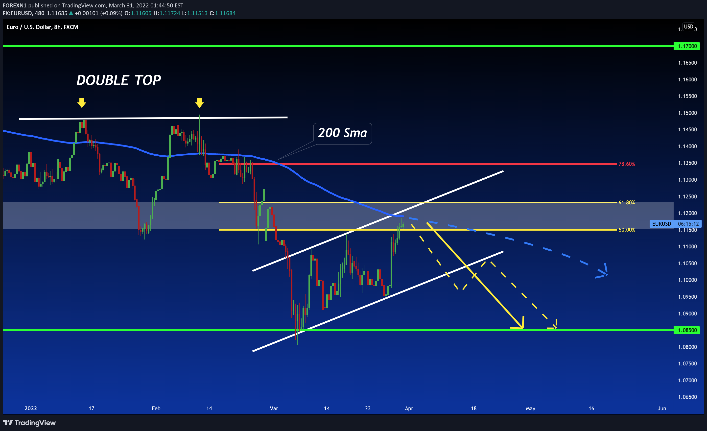 FX:EURUSD Idea Chart Image by FOREXN1