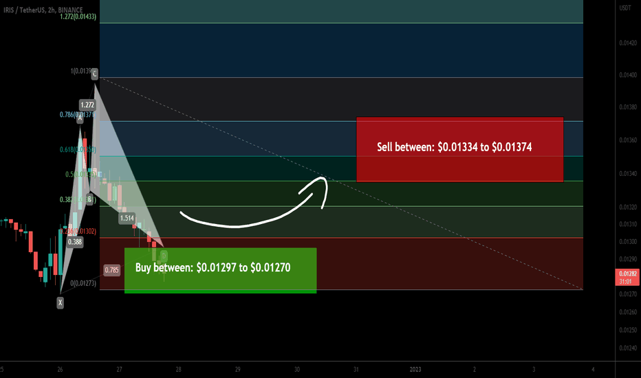 IRISnet (IRIS) formed bullish Cypher | A good buying opportunity