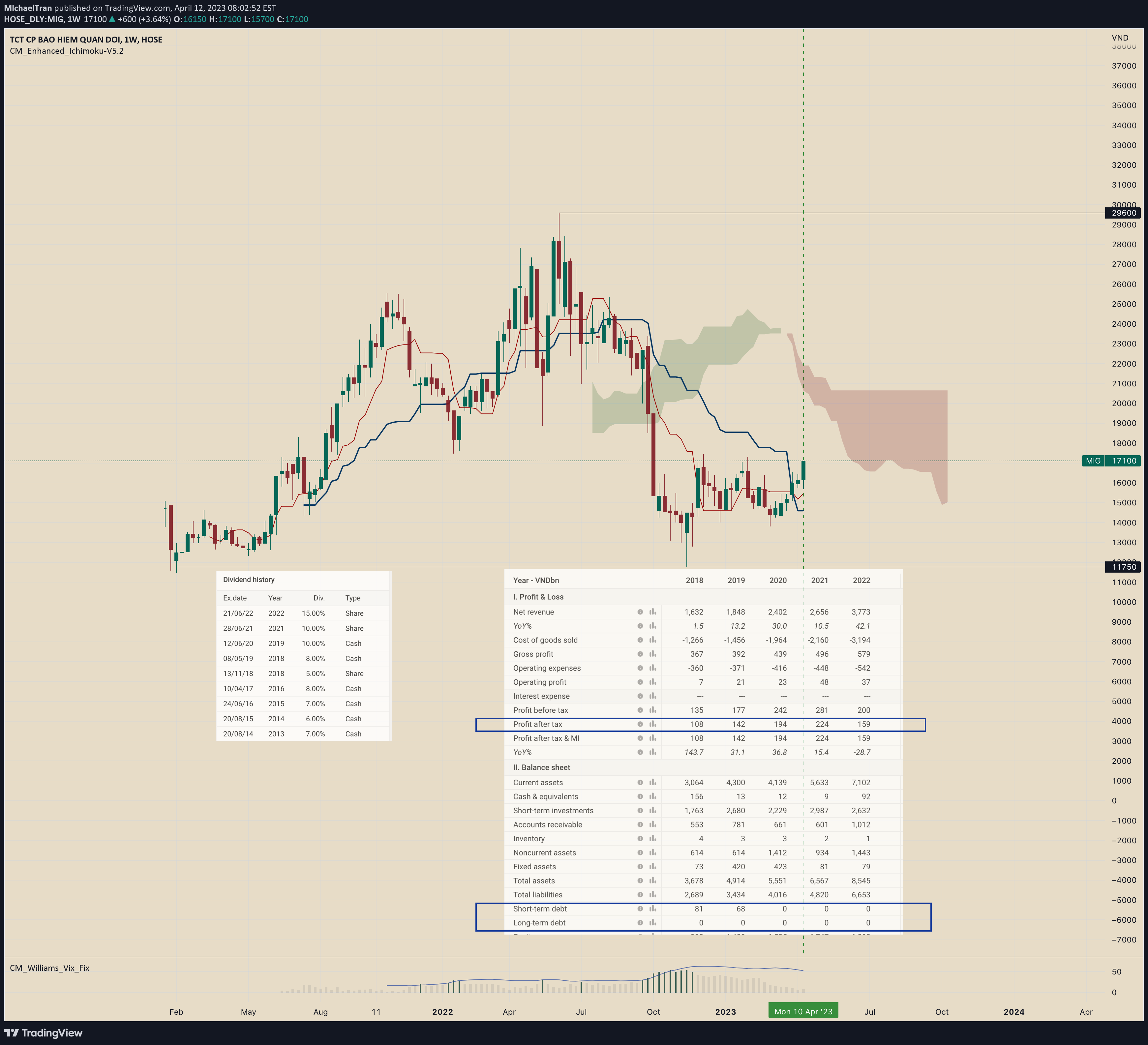HOSE:MIG Idea Chart Image by MIchaelTran