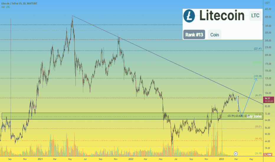 Litecoin LTC price is preparing to plunge by -25-30%, where buy?