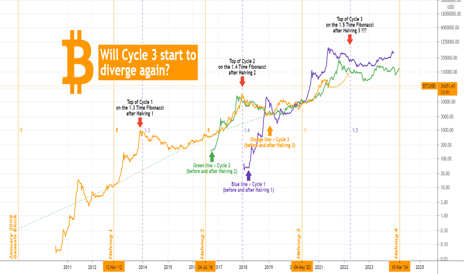 BITCOIN Cycles converged as history suggested. Time to diverge?